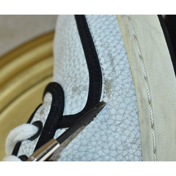 Nike Vandal High Men's Shoes Size 9 White/Black Basketball Sneakers 621187-100 - Picture 9 of 14